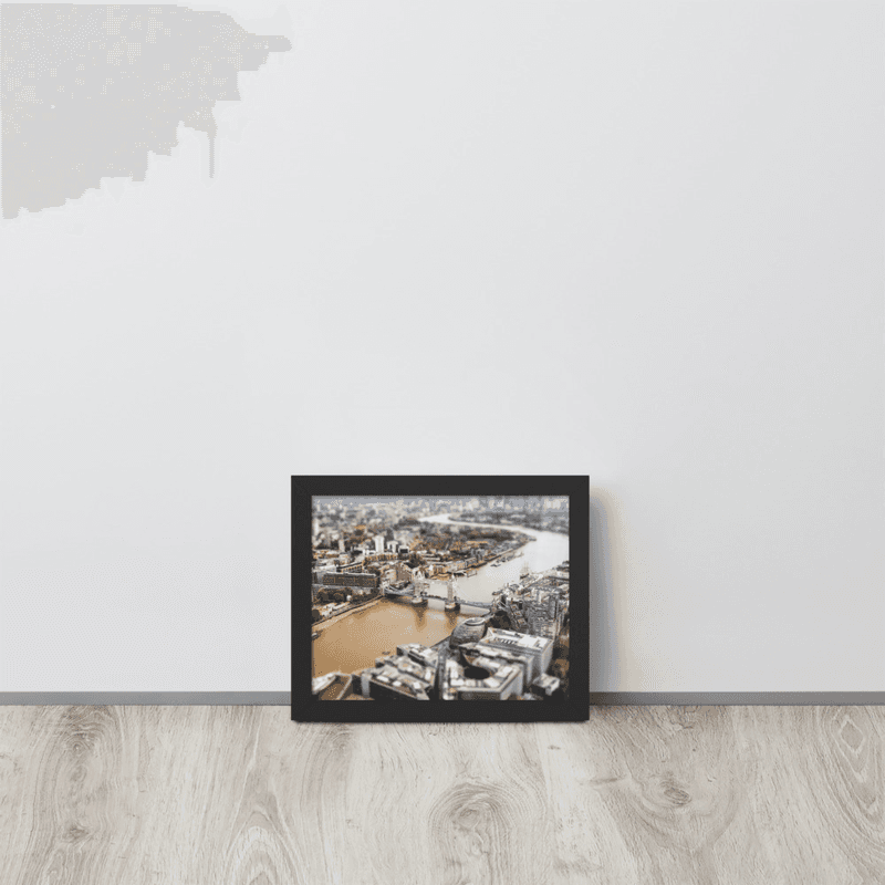 Tower Bridge Miniature World Poster