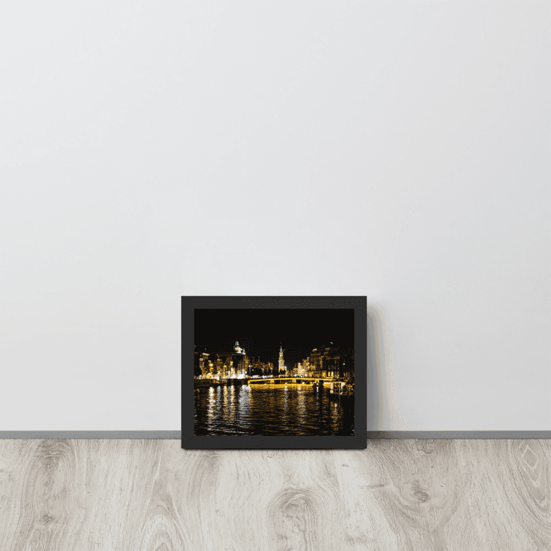 Dutch Night Glow Poster