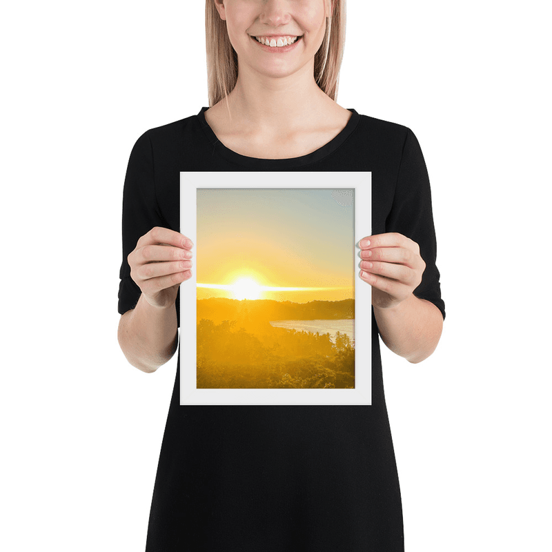 Sayulita Golden Horizon Poster