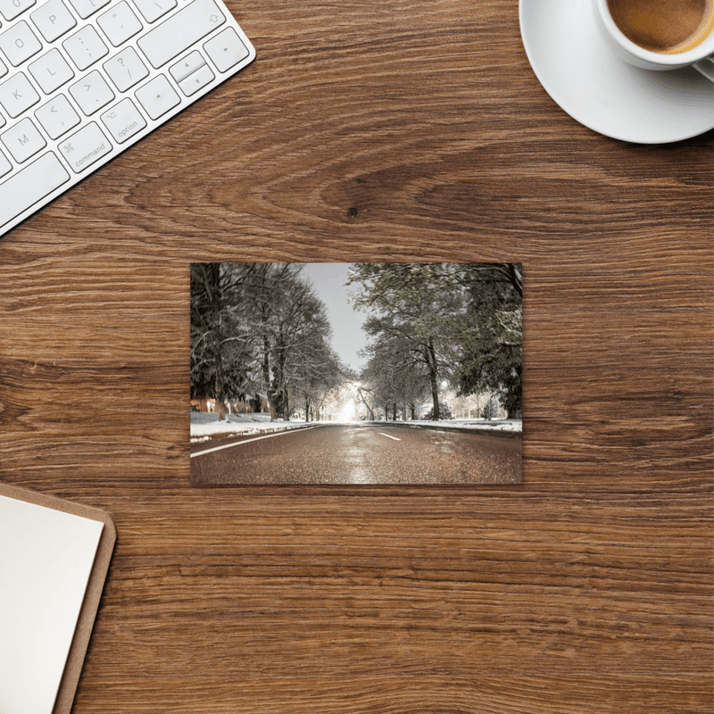 Quiet Winter Passage Postcard